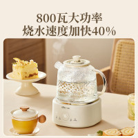 小熊(Bear)全玻璃养生壶恒温壶 1L YSH-P10Q7