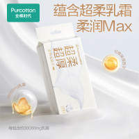 全棉时代100%棉乳霜洗脸巾[超柔超厚] 1层 60抽*1包