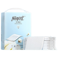 全棉时代普通全塑护理垫纯棉表层1提 60*90cm