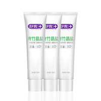 舒客+青竹晶盐牙膏120克*3
