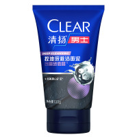 清扬(CLEAR) 男士洗面奶控油深澈洁面泥 100g