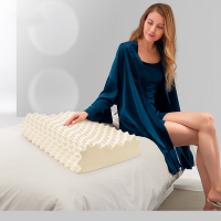 佳奥 大颗粒按摩款乳胶枕 J13B26AW2-BK