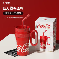 格沵germ 可口可乐联名款冰霸杯GE-CK23AW-B63 (可乐红)750ml