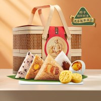 五芳斋韵味五芳礼篮8粽6咸鸭蛋6绿豆糕1630g