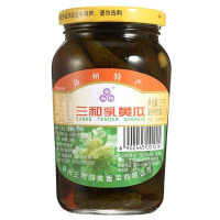 酱菜腌黄瓜三和四美375g/瓶