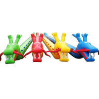 趣味运动会道具充气旱地龙舟幼儿体智能户外亲子拓展团建训练器材加厚双包边成人6人