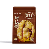 疆果乐疆果果烤核桃草本味薄皮核桃手剥休闲 360g