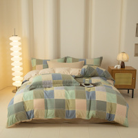 無印良品全棉磨毛四件套-星星恋语MJ-TJ24-80