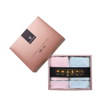 金号(KINGSHORE) 绣丽毛巾系列-4 双条毛巾礼盒装HY1678-4