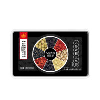 北京同仁堂内廷上用人参黄精五黑茶450克(15x30罐)
