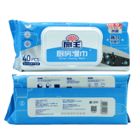 扇牌扇王厨房湿巾(强力去油污)40抽 *2