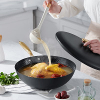 德世朗龙麟钛铁不粘炒锅 DFS-C846A