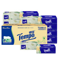 得宝 苹果木香抽纸4层90抽16包T2280-A