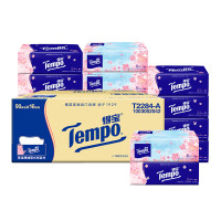 得宝樱花味抽纸4层90抽16包装T2284-A