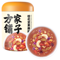 方家铺子 桂花坚果藕粉500g/ 罐装