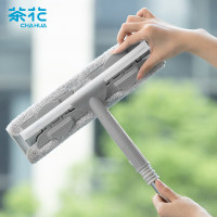 茶花 擦玻璃神器玻璃刮擦窗户刮水器玻璃清洁器 洁境灰215007