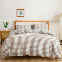 無印良品麻小棉四件套--时尚空间MJ-TJ23-02 2.0*2.3m