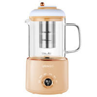 七彩叮当 多功能奶茶机小型家用养生壶便携式迷你低卡奶茶机 NC01奶茶色 0.6L