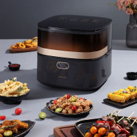 大宇空气炸锅DYKZ-8016E 莫兰迪灰色(彩邮)