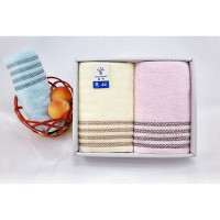 金号真礼系列毛巾2条装ZL1701-2 颜色随机