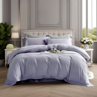 富安娜 磨毛四件套-轩·罗曼(紫)