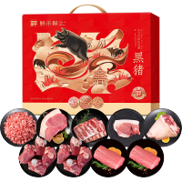 鲜禾鲜 黑猪肉味礼礼盒3650g