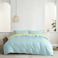 水星家纺轻蓝雅梦磨毛抗菌四件套200cm×230cm