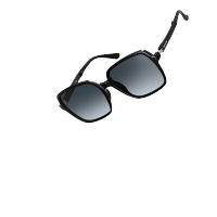 蕉下方形大框折叠墨镜FO31124-水墨灰-F(均码)