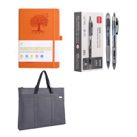 得力手提公文包会议组合套装