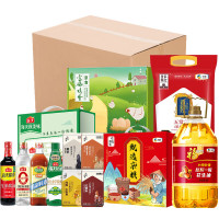 中粮海天京食米面粮油蛋奶套装D1