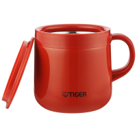 虎牌(TIGER)保温杯茶杯咖啡办公杯MCI-A28C深红色