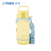 虎牌(TIGER)直饮杯便携带杯套保温杯 (单盖)MTT-B50C柠檬黄