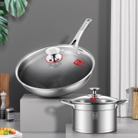 康巴赫 304不锈钢锅具两件套 LPB-QT02
