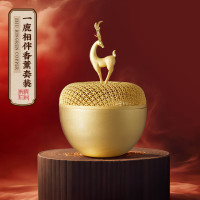 朱炳仁·銅一鹿相伴香薰套装