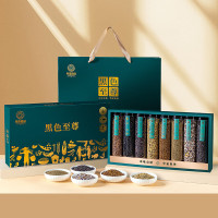半亩川半亩良田黑色至尊2760g8种黑色养生粥礼盒