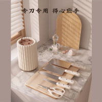 张小泉罗马美筑系列套装刀具六件套 切片刀斩骨刀小厨刀菜刀全套D300241