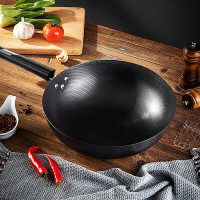 美厨(MAXCOOK)03精铁炒锅32cm MCDS-2530