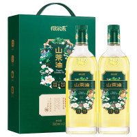 得尔乐03有机油茶籽油500ml*2