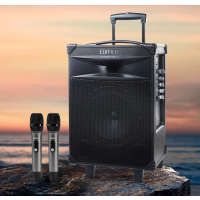 漫步者(EDIFIER)03 8英寸专业广场舞音响 蓝牙拉杆音箱 户外音响D3-8s