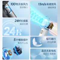 摩飞电器(Morphyrichards)03手持电风扇 MR3600粉