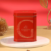 歌帝梵精选松露形巧克力铁听8颗80g