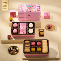 锦华糕点礼盒瑞狮聚福816g