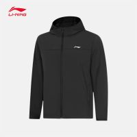 李宁黑色男运动风衣AFDVH17-1-XXL(件)