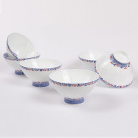 竹贵玲珑粉彩4.5寸*6套装