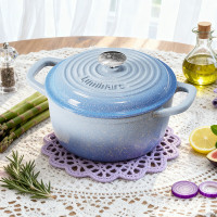 乐美雅星河珐琅锅LC-B1122