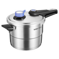 苏泊尔 SUPOR 304不锈钢家用快煮高压锅22cm复底加厚磁炉燃气通用 YW22LT1 22cm