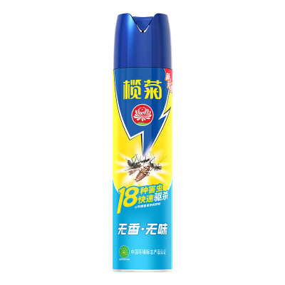 榄菊 600ml 杀虫剂喷雾气雾剂无香型 菊之语家用灭蟑螂药驱虫杀苍蝇药 计价单位:瓶