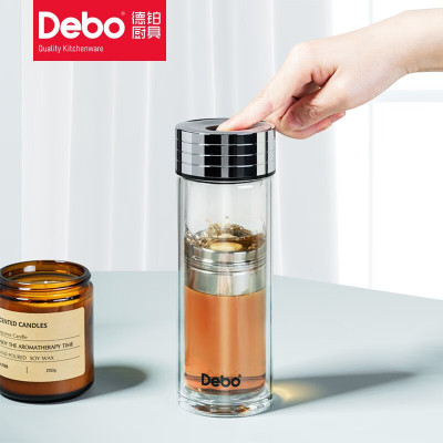 德铂(Debo) 阿隆索(磁吸玻璃杯)350ml DEP-875
