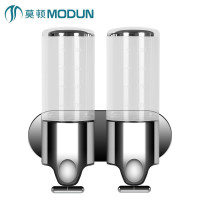 莫顿(MODUN) M-8009 白色透明双头 皂液 器(Z)