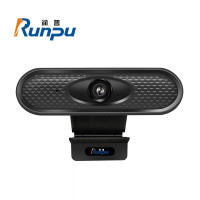 润普科技(RunPU) 数码配件 RP-C810 高清USB网络摄像头 网络课程远程教育带麦克风台式机电脑摄像头(Z)